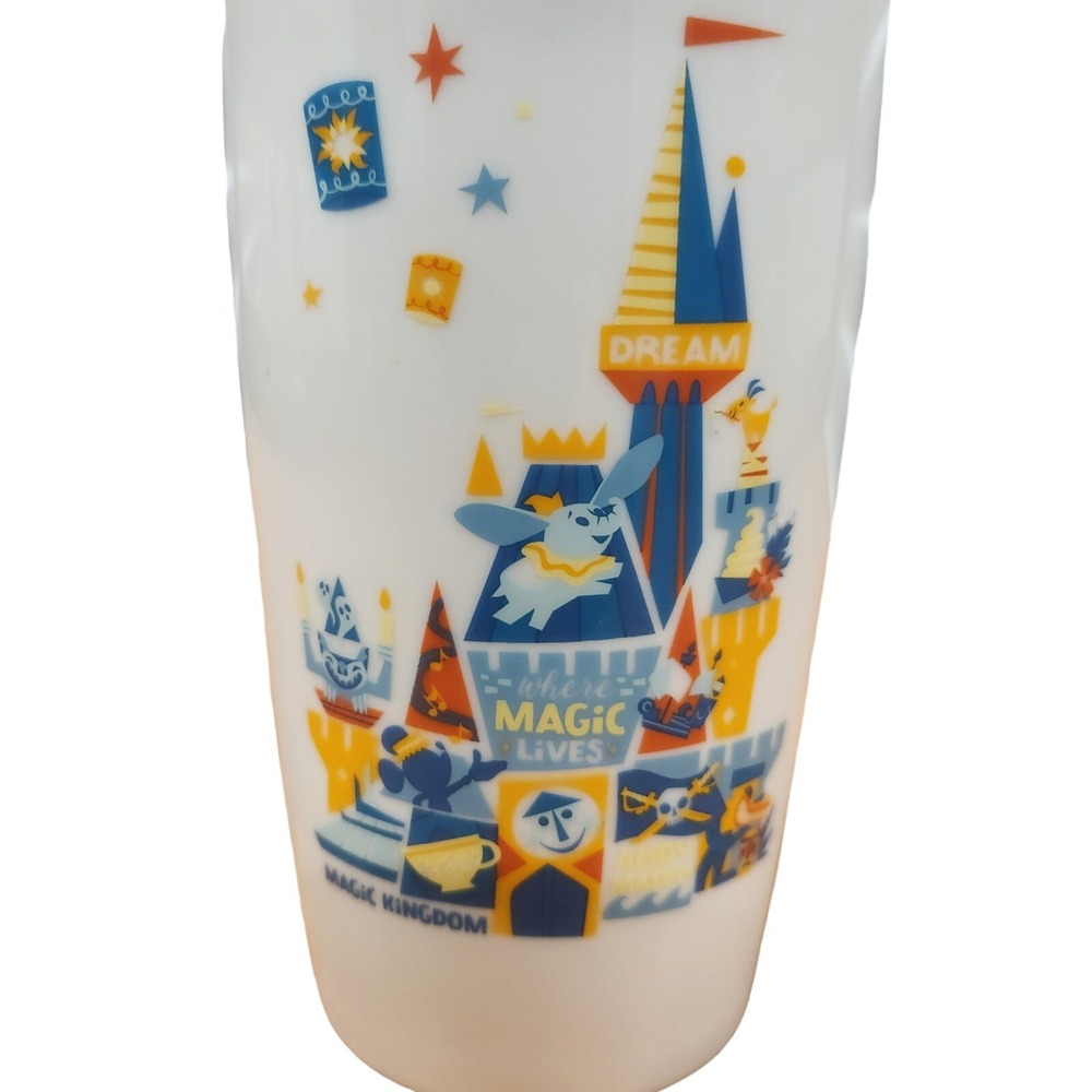 Disney Starbucks Mickey Mouse Magic Kingdom Tumbler Coffee Mug - Picture 1 of 7